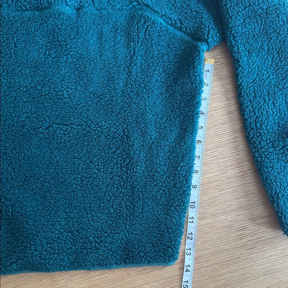 Madhappy Fall Sherpa Half Zip in Pine Color, unisex - Picture 5 of 6